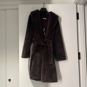 Appris faux fair coat